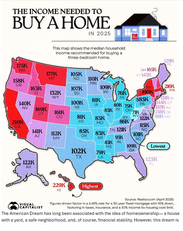 america on map